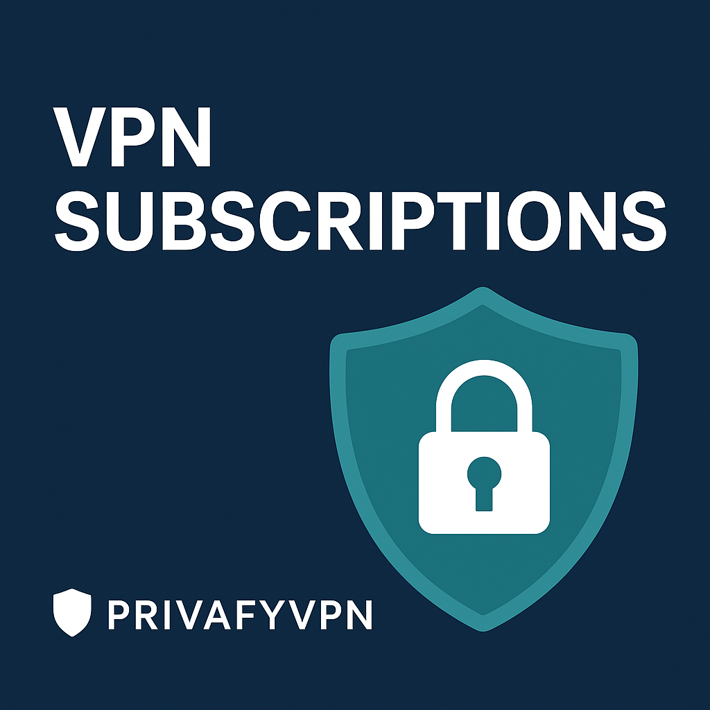 12 Month VPN Plan - Unlimited Bandwidth - 5 connections